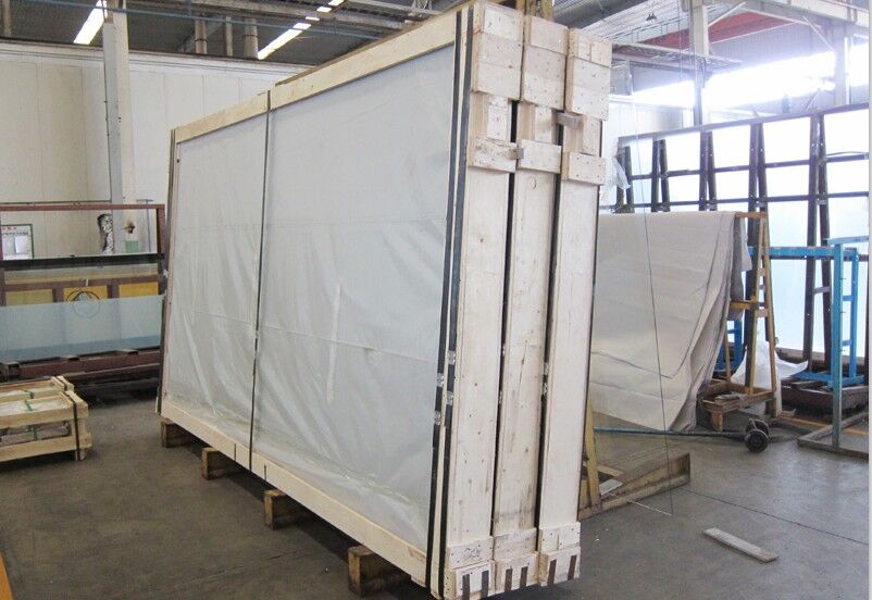 6.38mm Milk White Laminated Glass